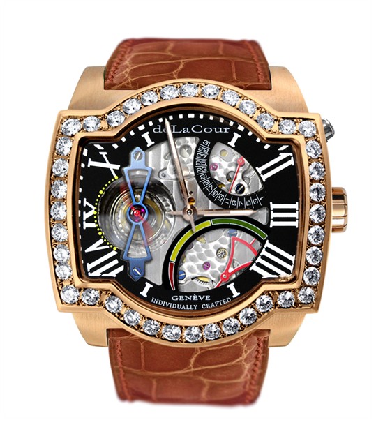 Replica DeLaCour Saqra Monotourbillon Rose Gold Diamond Bezel WAPG0185-0942 Replica Watch Replica DeLaCour Saqra Monotourbillon Rose Gold Diamond Bezel WAPG0185-0942 Replica Watch